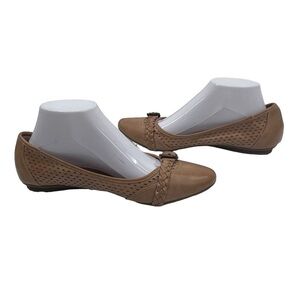 Cliffs By White Mountain Tan Jelly Ballet Flats Size 9 Women’s
